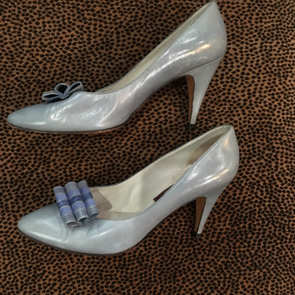Gorgeous pale blue Bally pumps! - Picture 12 of 12